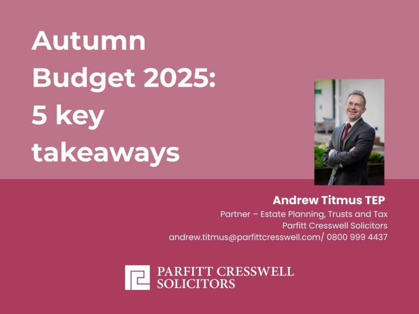 Budget 2025 – Five Key Takeaways