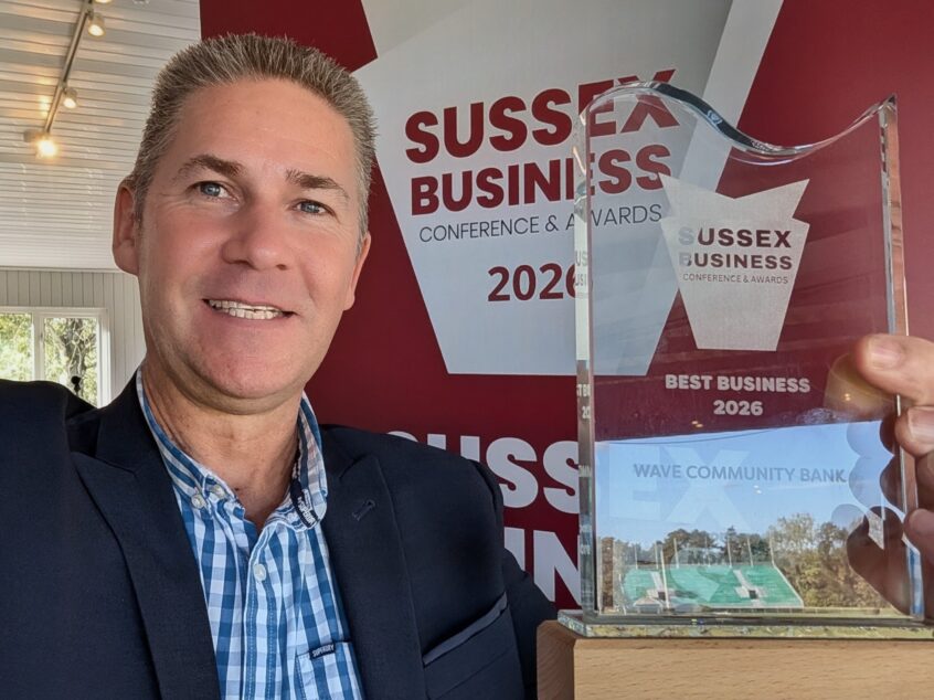 Wave Community Bank Win Sussex Award